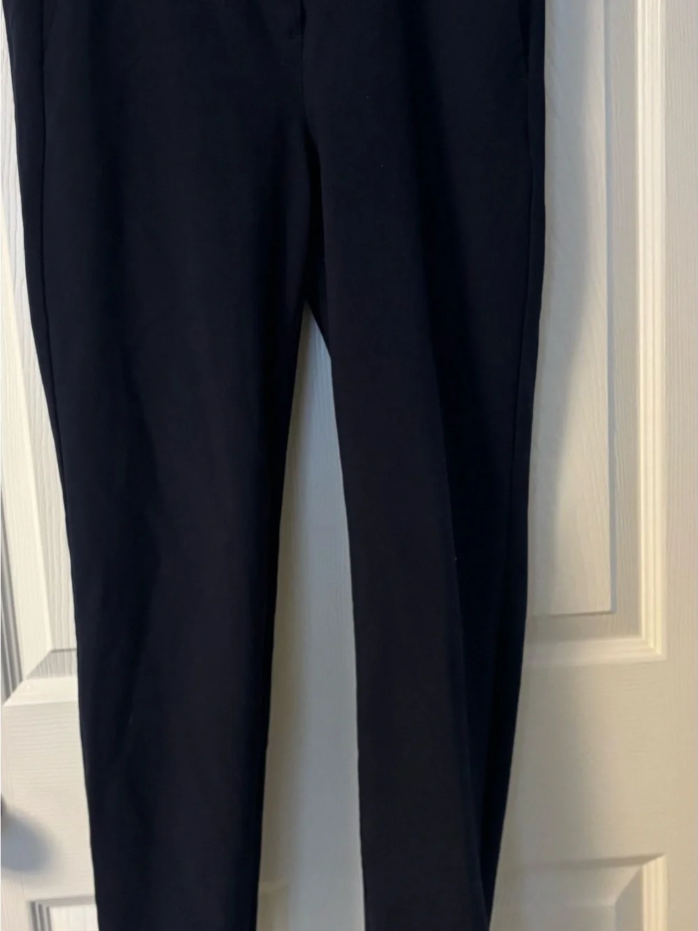 J Crew Mercantile Straight-Leg Women's Pants in Navy